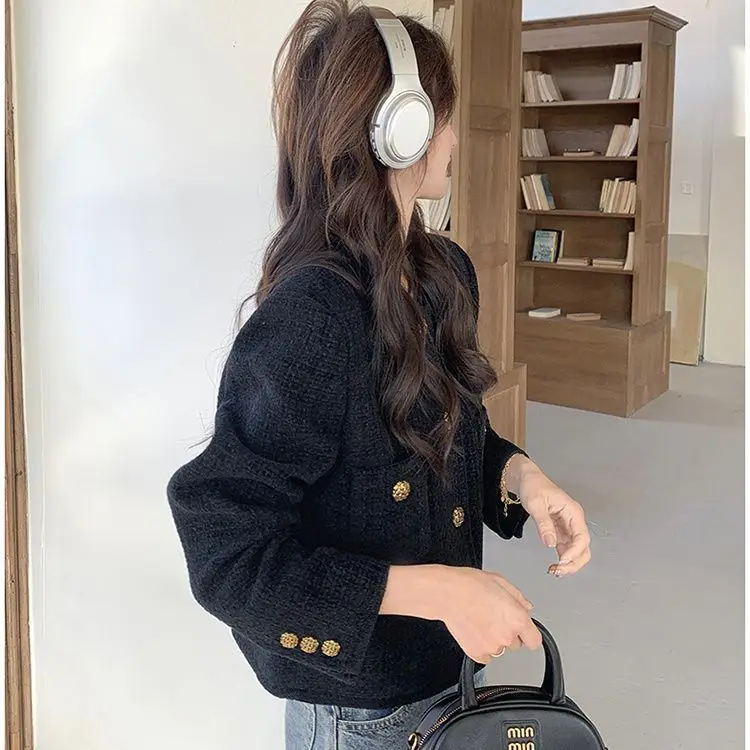 

Tweed Jacket Cream Beige Womens Autumn Polyester Cleanfit Full-Zip Racerback Multi-Functional Motion High-Performance Hiking Ins