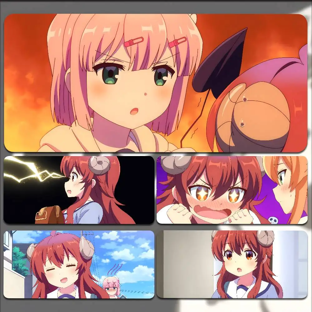 

1 шт., нескользящий коврик для мыши в стиле аниме «D-Demon Girl Next Door», подходит для офисных компьютеров, коврики для игрового стола, клавиатура XXL