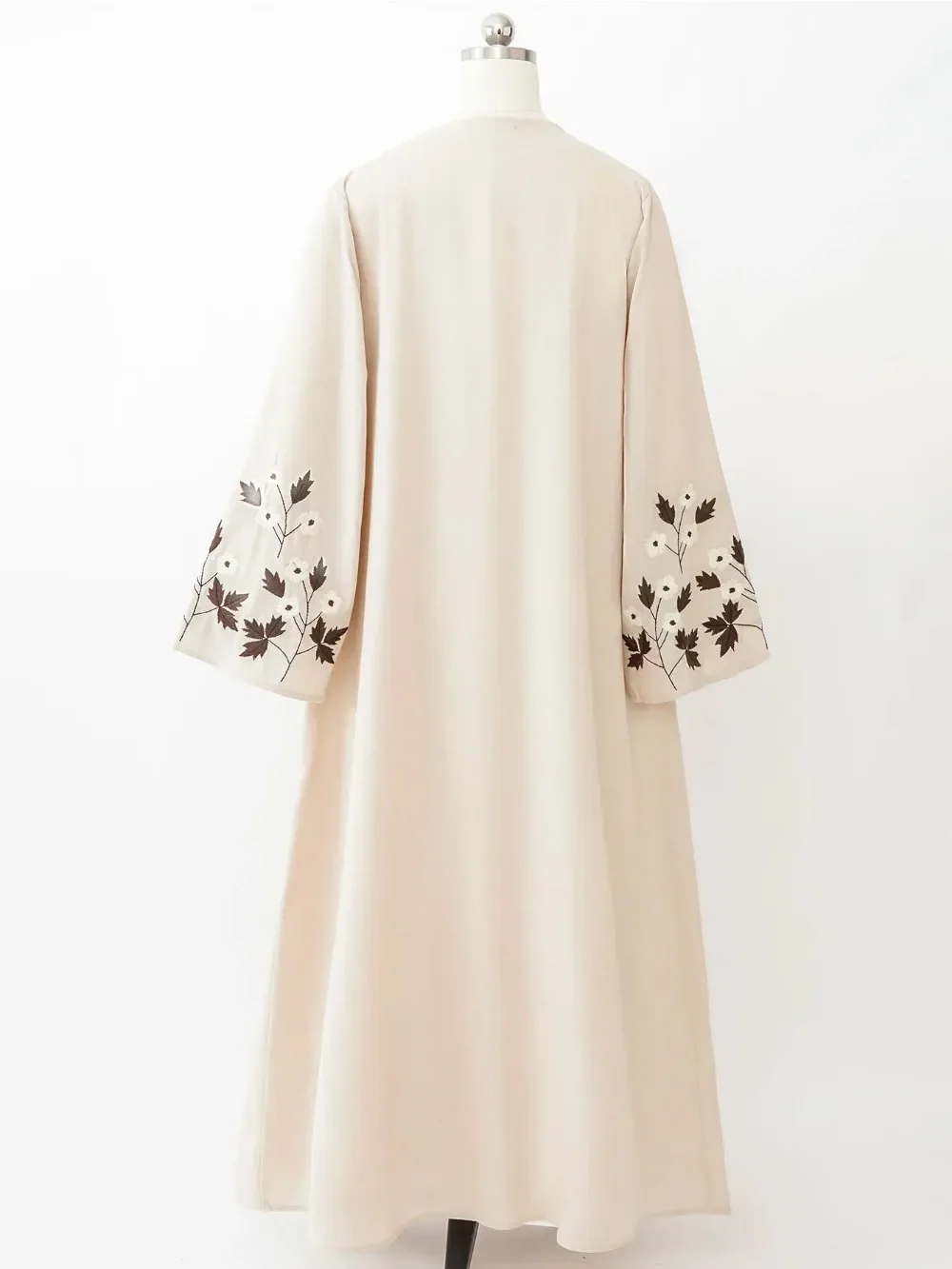 Eid femmes Abaya ouvert Cardigan broderie manches élégant fête musulmane Jalabiya Ramadan Abayas arabe longue Robe maroc caftan 2026