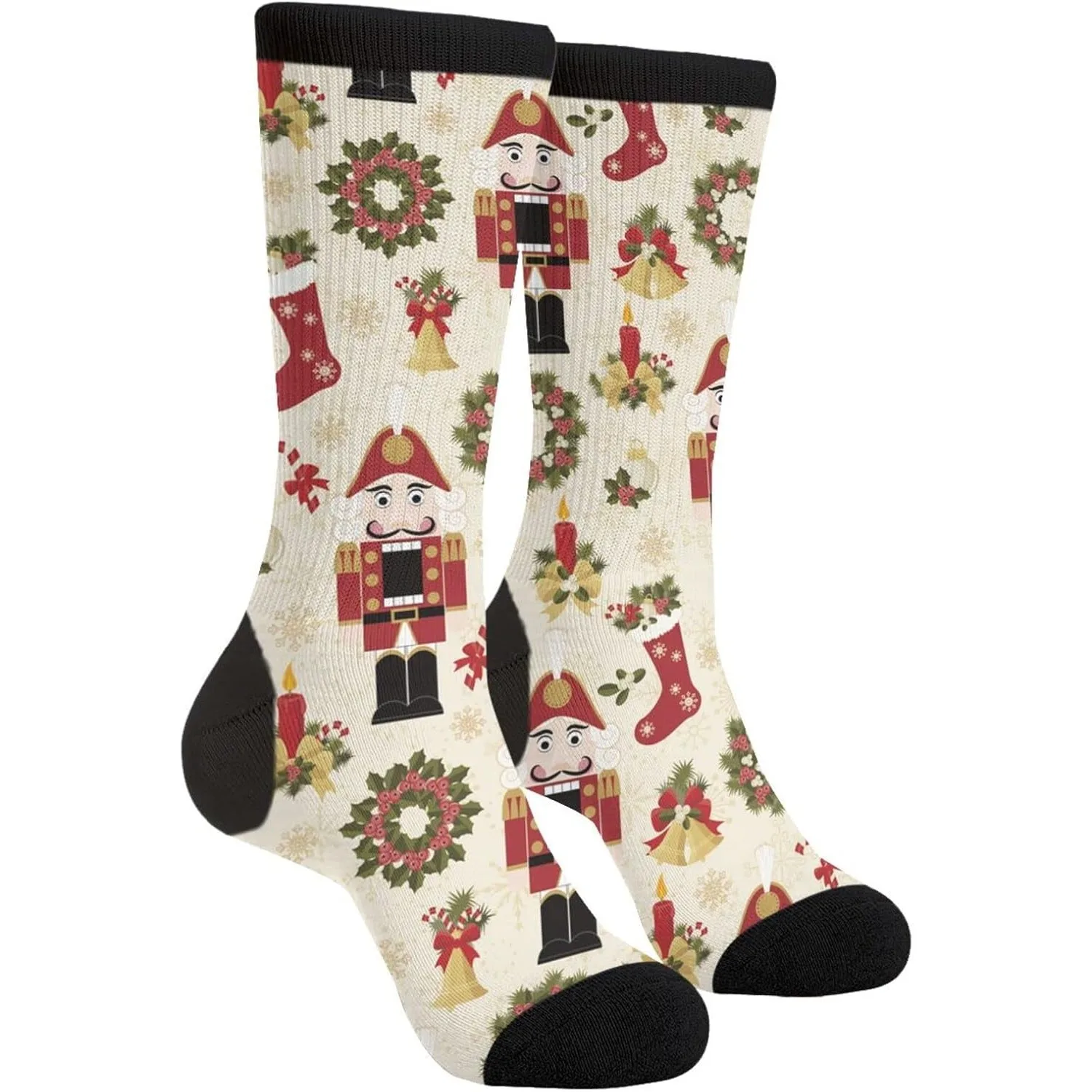 

Funny Funky Novelty Socks For Men Women Novelty Hip-Hop Trend Print Socks Retro Style Breathable Non-slip Sports Socks