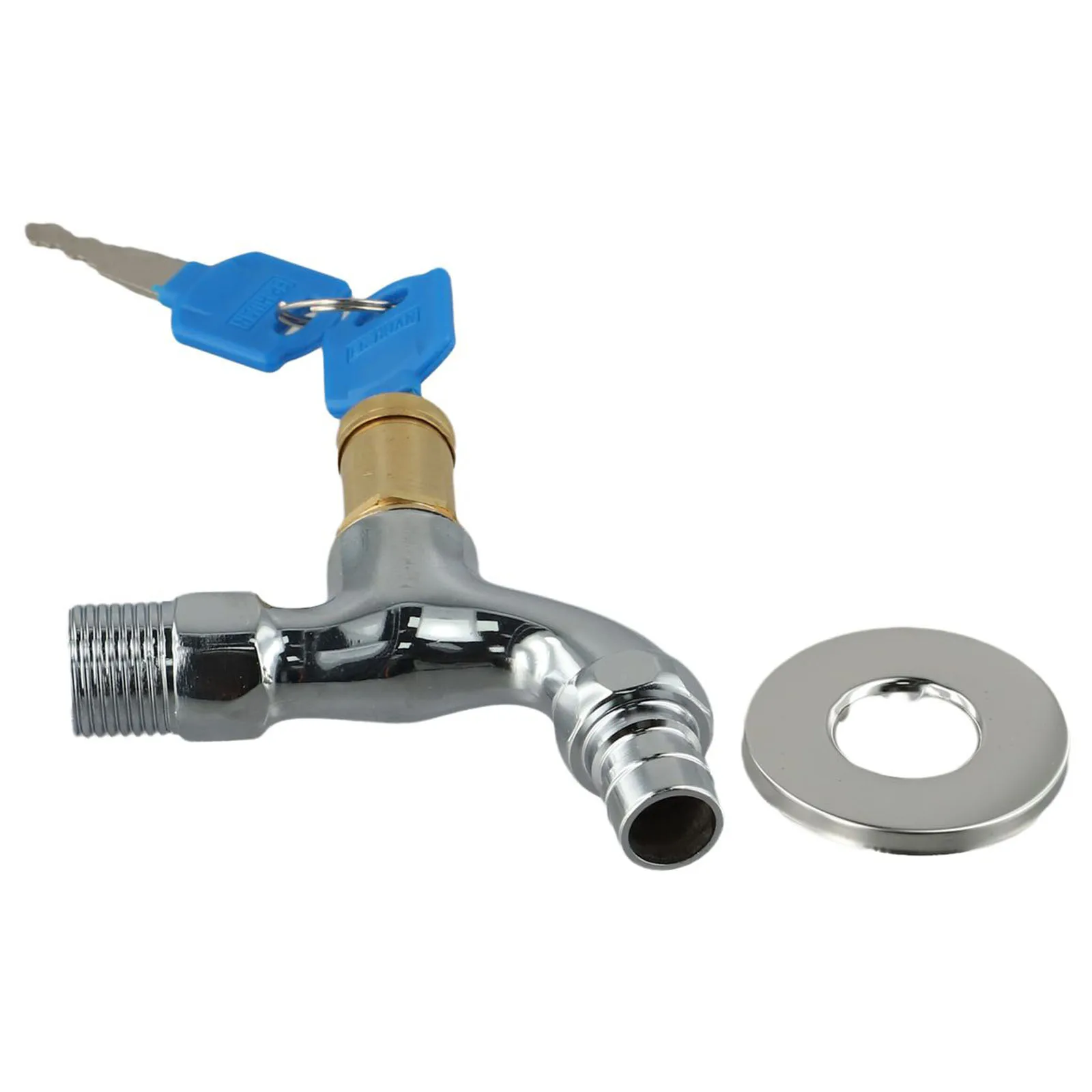 

Outdoor Faucet Washing Machine Faucet Secure Locking Mechanism Versatile Usage Copper Construction For Garden Irrigation