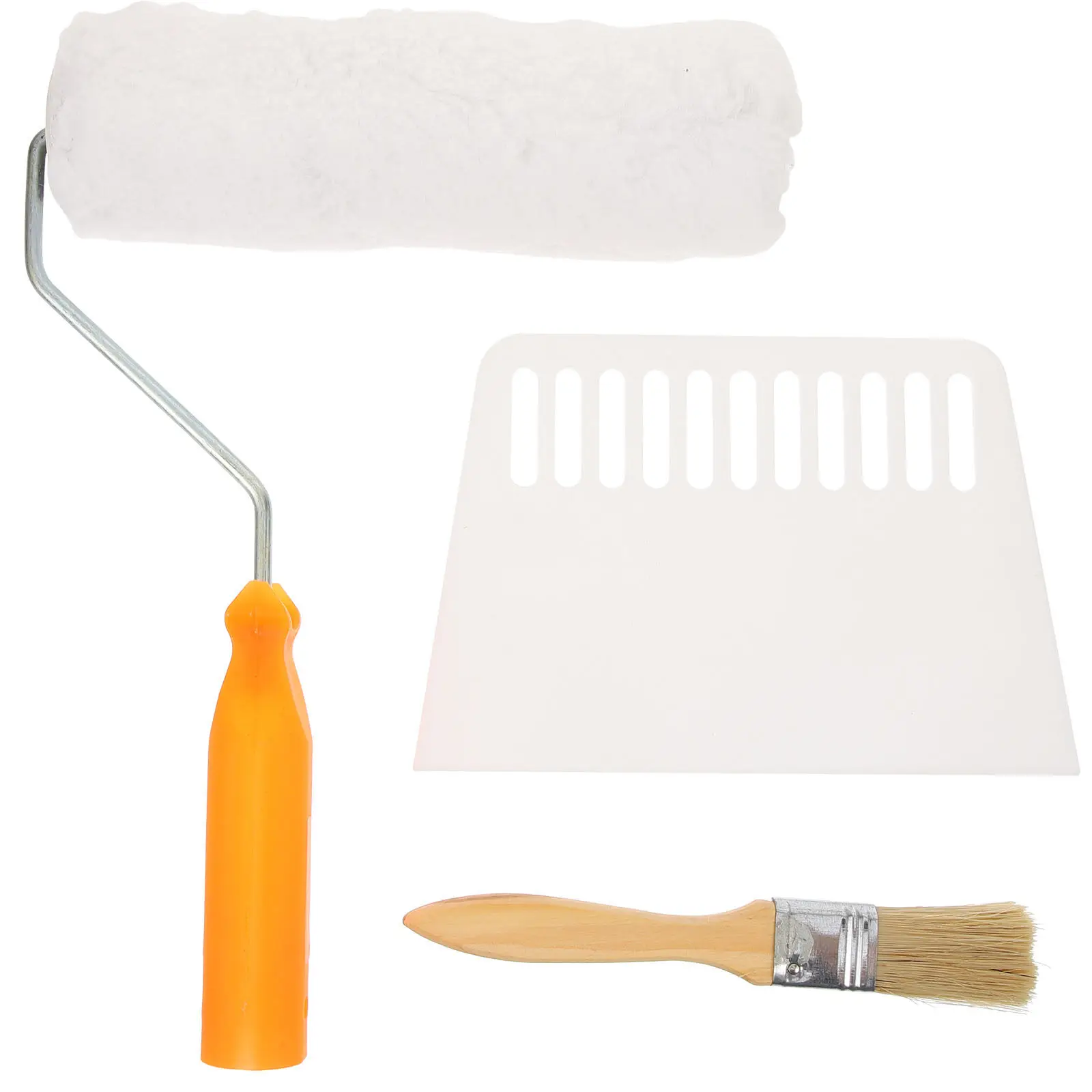 

1Set Wallpaper Roller Pressing Tool Seamless Smoothing Kit for Home DIY Wallpaper Installation Wall Paper Seam Roller Scraper