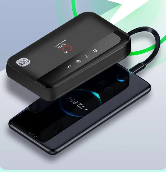 

For OLAX M100 5.8G Wifi Modem Pocket Power Bank with 10000mAh Battery Supports 4G 5G Router Wifi Sim Card VoIP Function