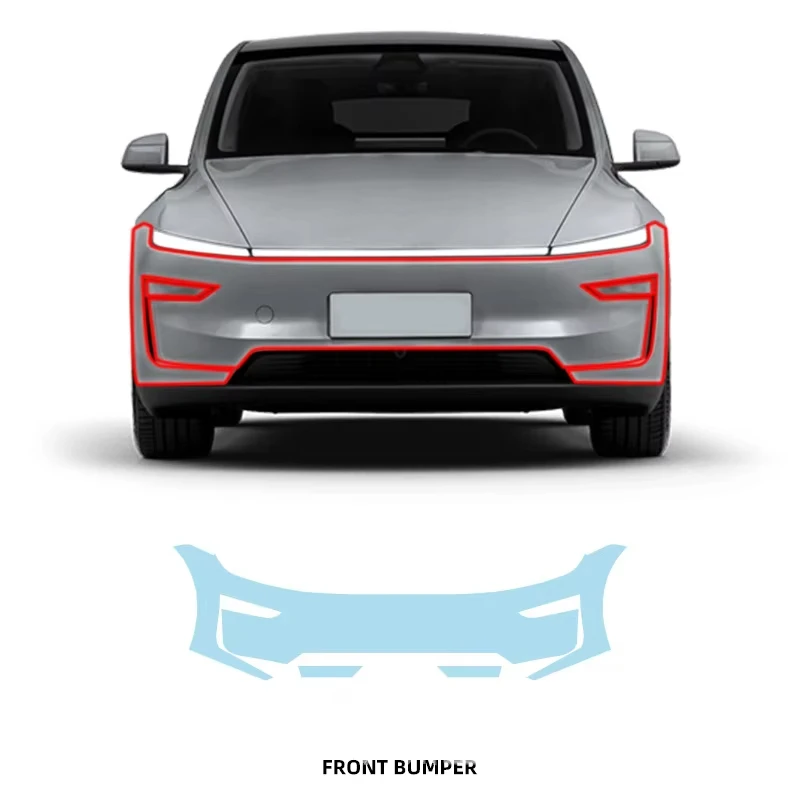 طبقة حماية طلاء من البولي يوريثان حمالة صدر شفافة ذاتية الشفاء قبل قطع PPF حماية طلاء من البولي يوريثان الحراري لوضع تسلا جسم السيارة مقاومة للخدش