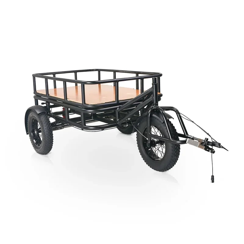 FOR 6061#Aluminum alloy 16*4.0 inch electric bike trailer With turning Light