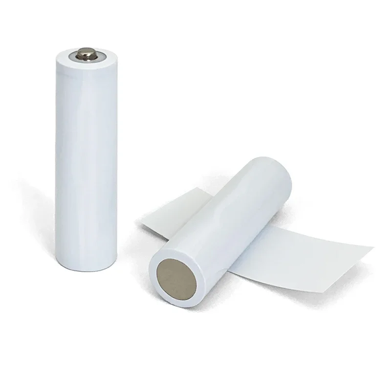 18650 Lipo Battery PVC Heat Shrink Tube Pack 30mm~300mm Insulation Film Wrap Lithium Case Tubing Protection Cable Sleeve White