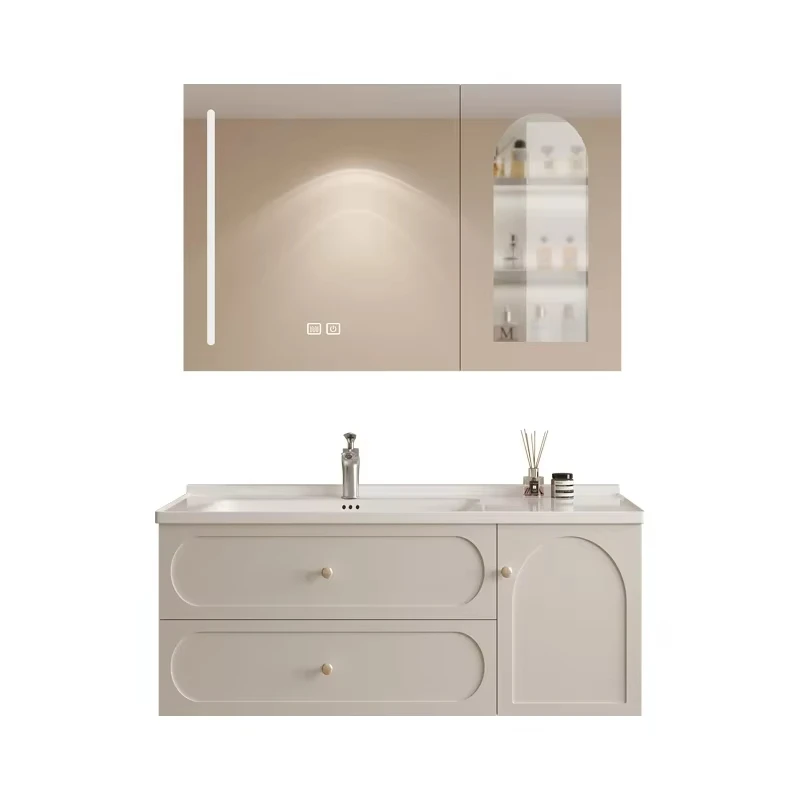 

Simple French Bathroom Cabinet Simple American Wall Hanging Bathroom Vanity