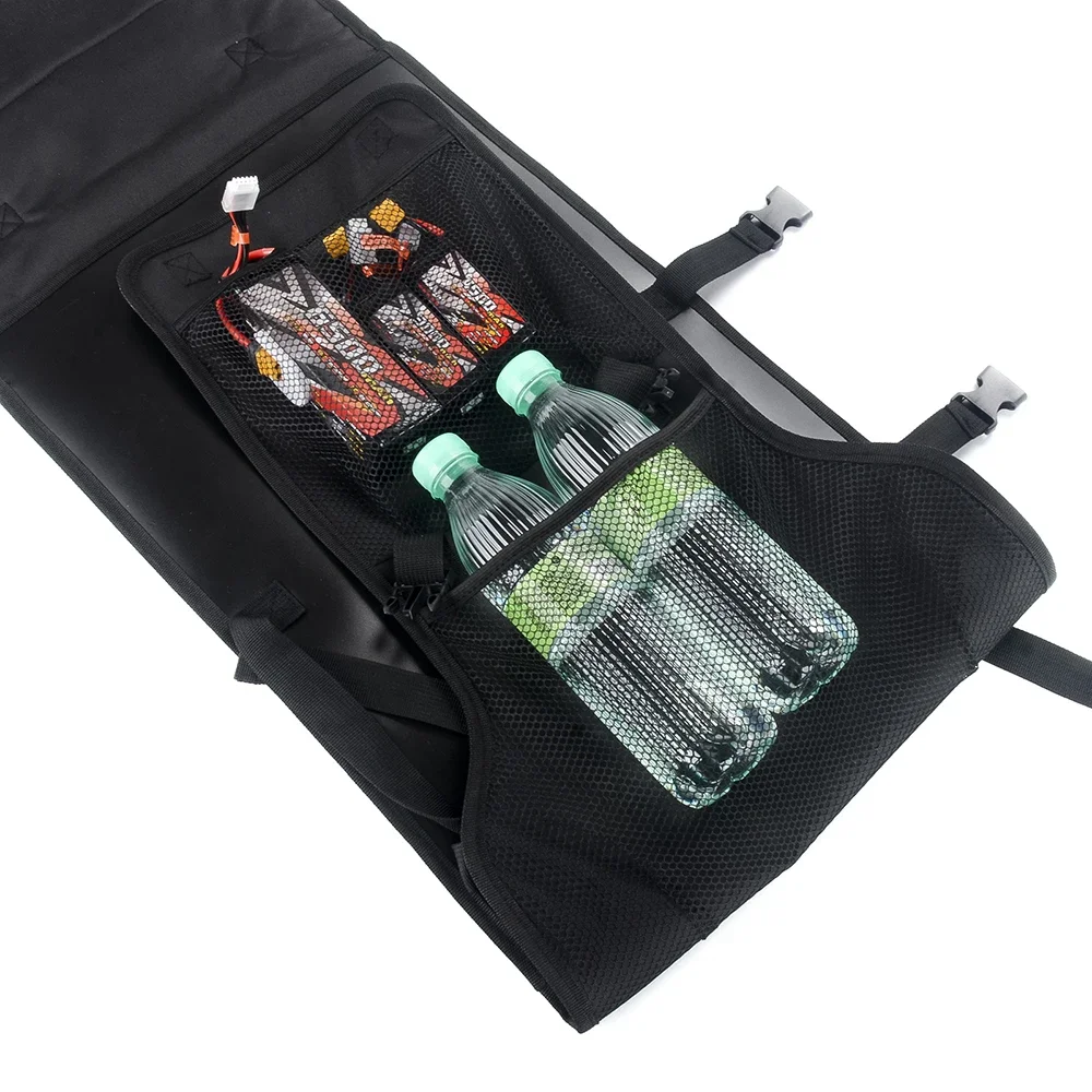 PYFORE RC-Auto-Rucksack für 1/8 & 1/10 Maßstab Rock Crawler Outdoor-Tragetasche mit Werkzeug- & Batterieaufbewahrung – Detail 20