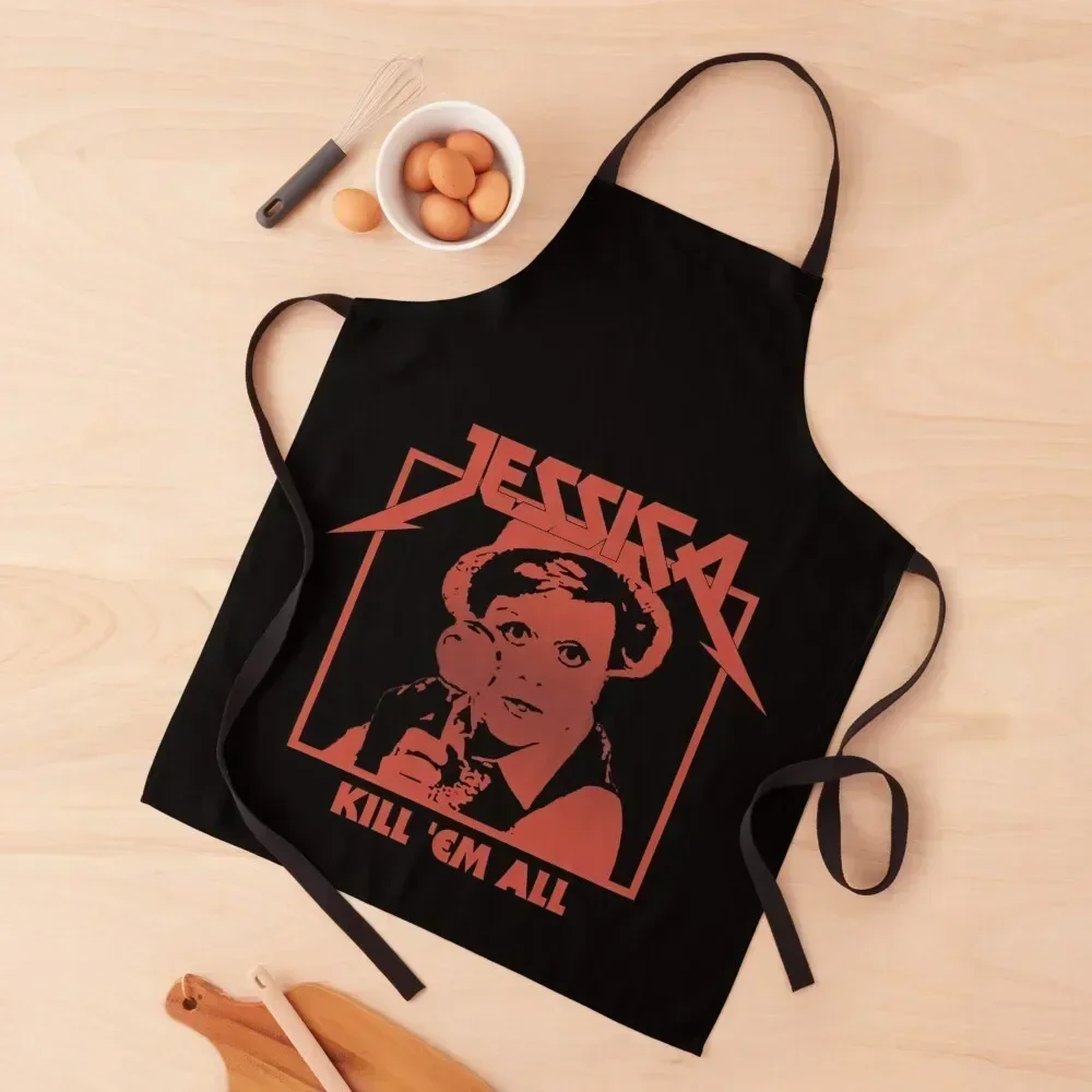 

Metal, She Wrote Apron christmas kitchen cloths For Man Haircut Kitchen New 2022 Year work ladies Apron