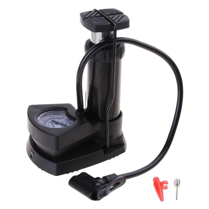 

R9CC Tire Inflator Foot with Pressure Meter Gauge 160PSI Air