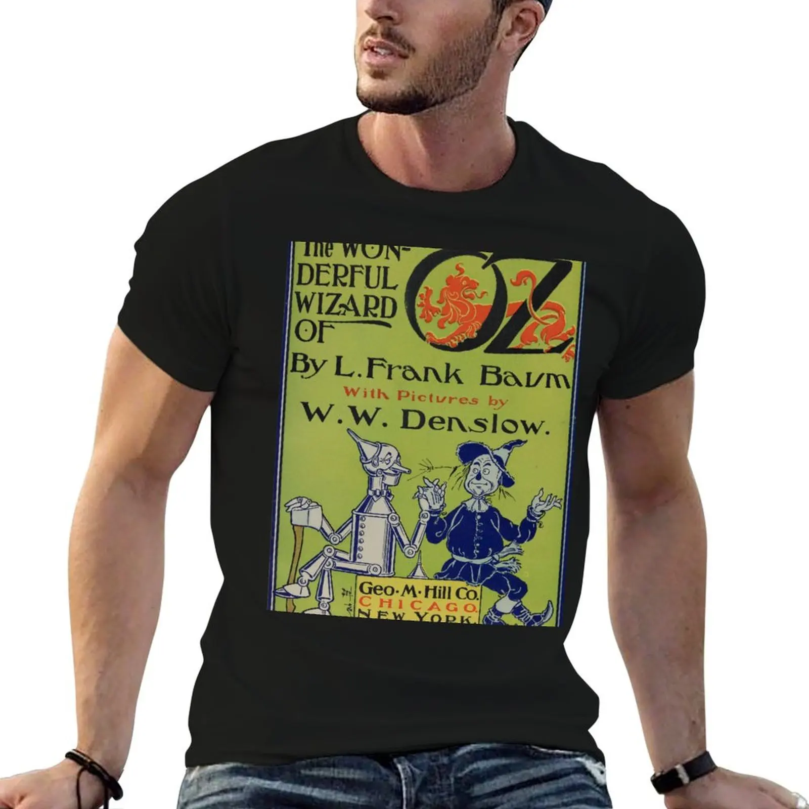 

The Wizard of Oz L. Frank Baum T-Shirt cotton t shirt pack t shirts for man cotton soft T-Shirt