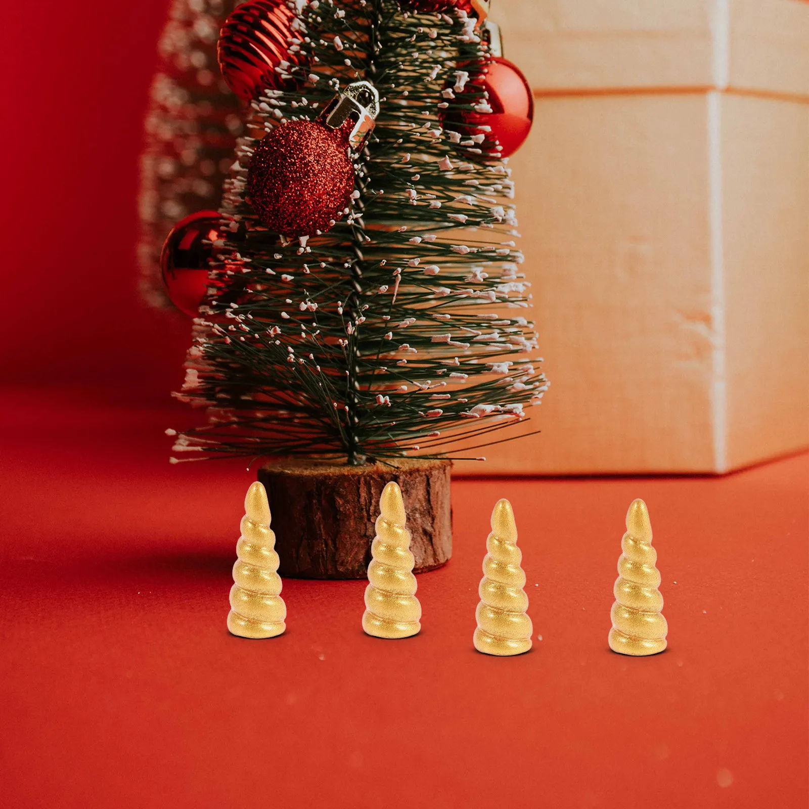 

10 шт. аксессуаров из смолы в виде рогов единорога с золотым блеском для DIY-декора, повязок на голову, браслетов, брелоков, украшений для волос