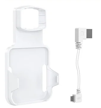 PlusAcc USB 64GB Stick & Wall Mount for Blink Sync Module 2 - Plug Holder for Blink Local Video Storage with Short Cables (White
