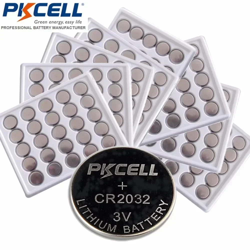 

260Pcs/lot CR2032 3V Lithium Batteries DL2032 CR 2032 KCR2032 5004LC ECR2032 Button Cell Coin Battery for Watches Calculator