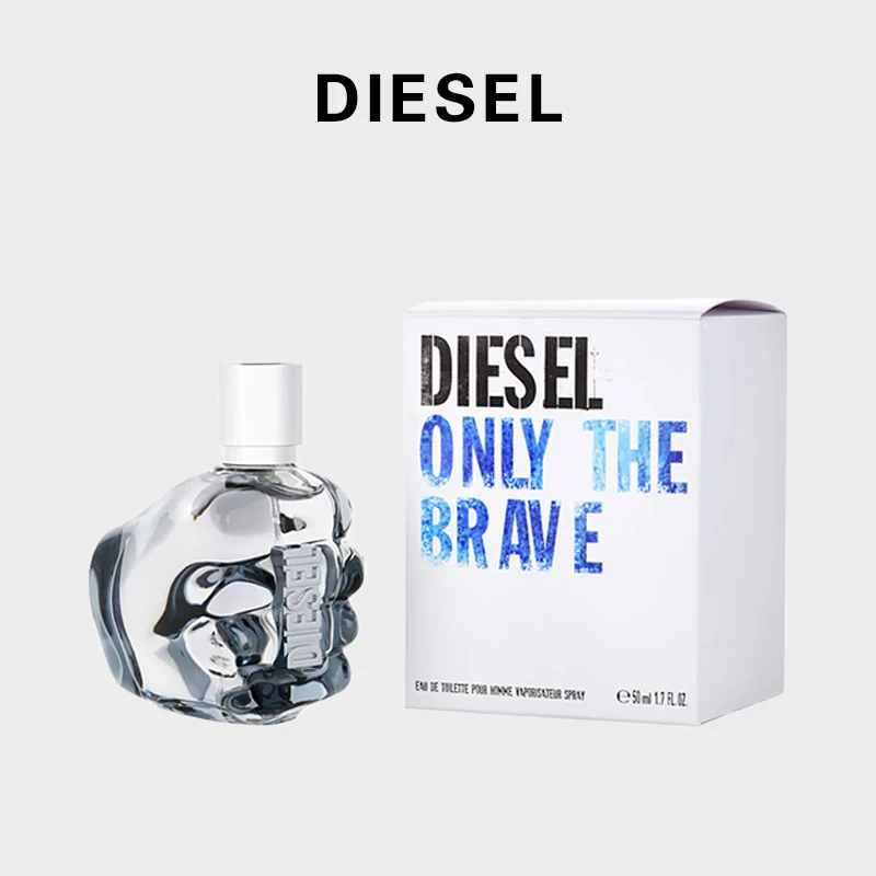 ديزل فقط ذا برايف مان أو دو تواليت بخاخ 50 مل عطر وودي شرقي أصلي يدوم طويلاً