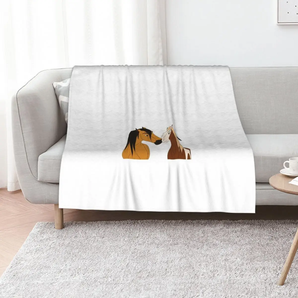 

Spirit & Rain Throw Blanket Luxury Thicken Decorative Sofas Nap Blankets For Bed Blankets