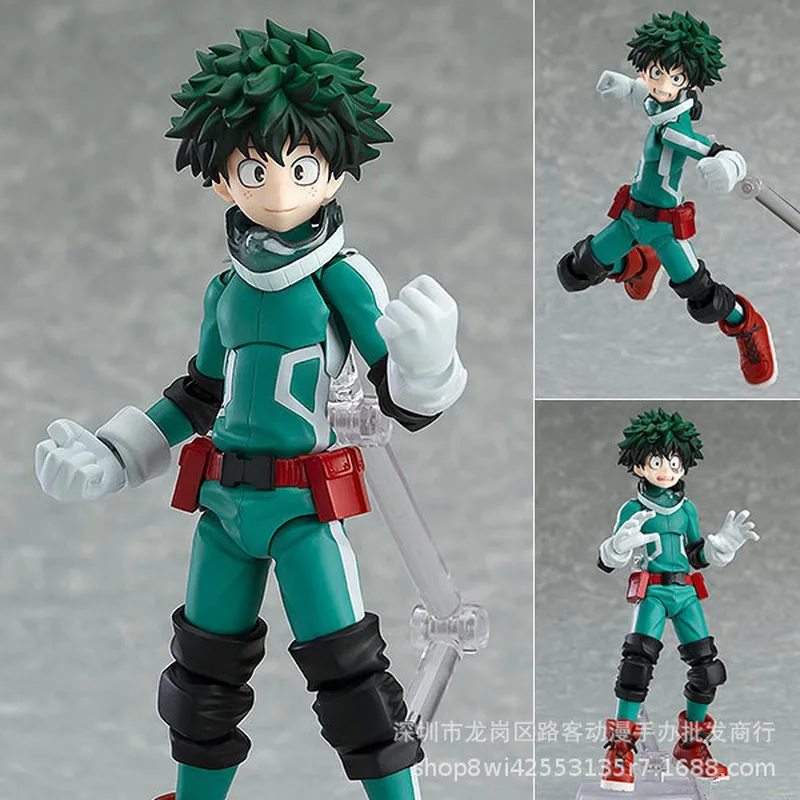 

Фигума # 323 My Hero Academy Izuku Midoriya, экшн-фигурка аниме, модель игрушки, 15 см, коллекция, украшение для сцены, подарок