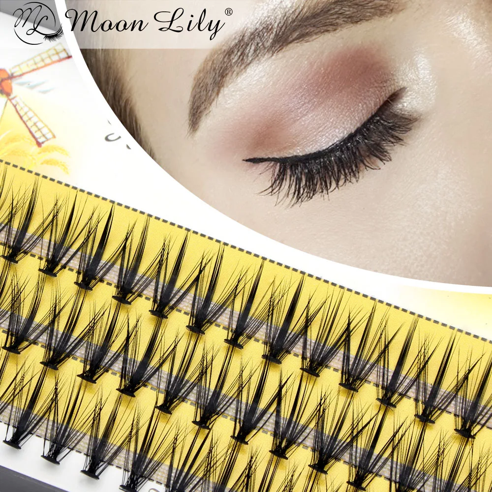 20D 30D Professional Makeup Individual Cluster EyeLashes Grafting Fake False Eyelashes eyelash extension individual lash bunche