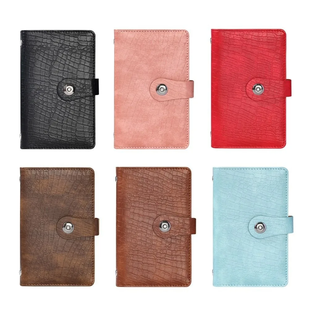 Patrón de cocodrilo 100 sobres Desafío de ahorro de dinero Mini carpeta reutilizable impermeable Desafío de ahorro Ahorre dinero