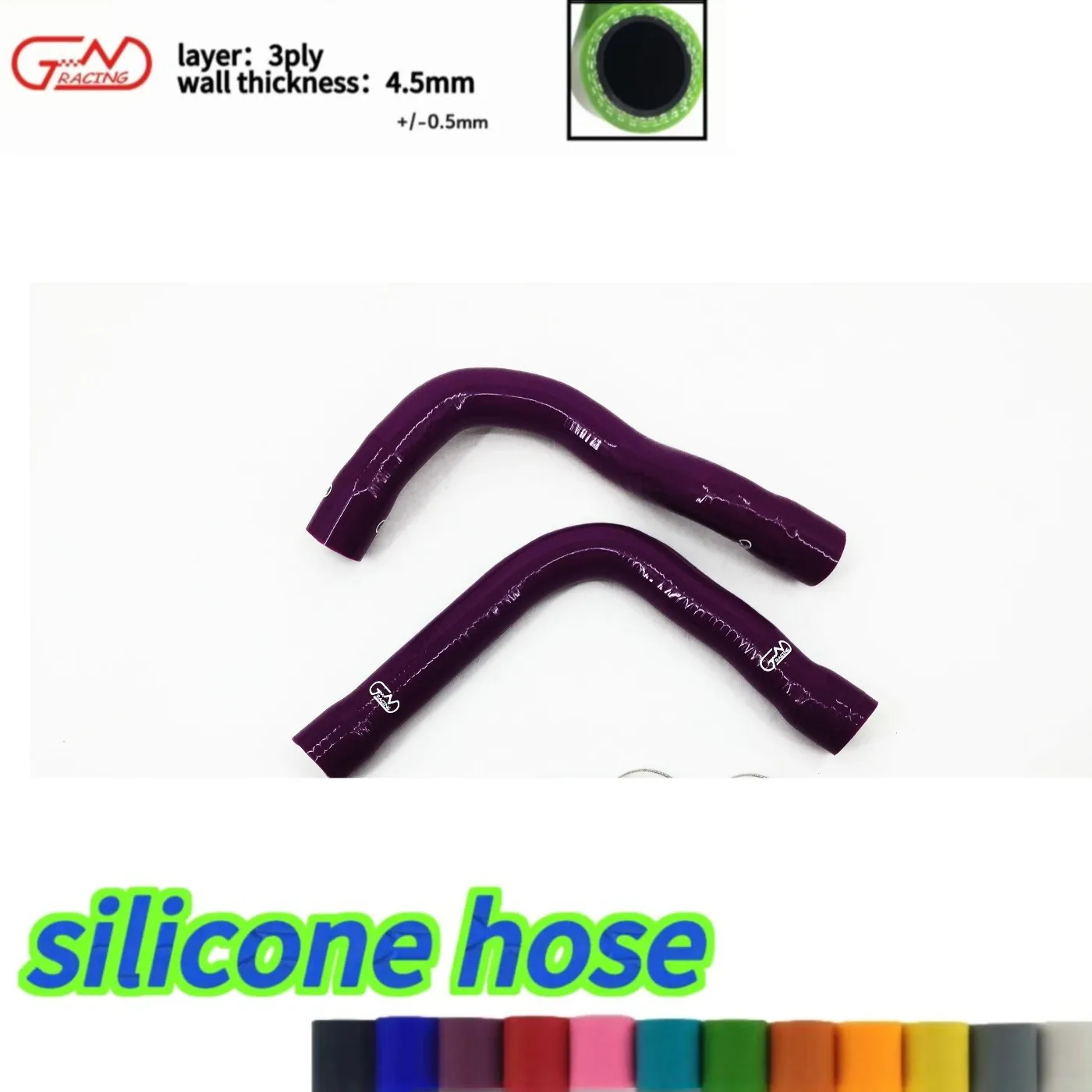 

Fit 1996-1999 BMW E36 Z3 318i 318ti 318is M42 M44 1.9L Silicone Radiator Hoses Kit