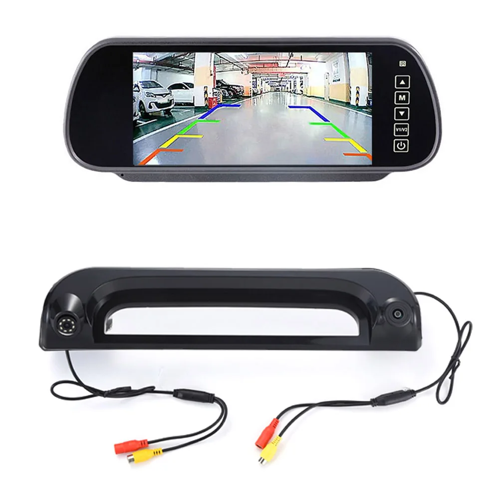Double rear view camera +7