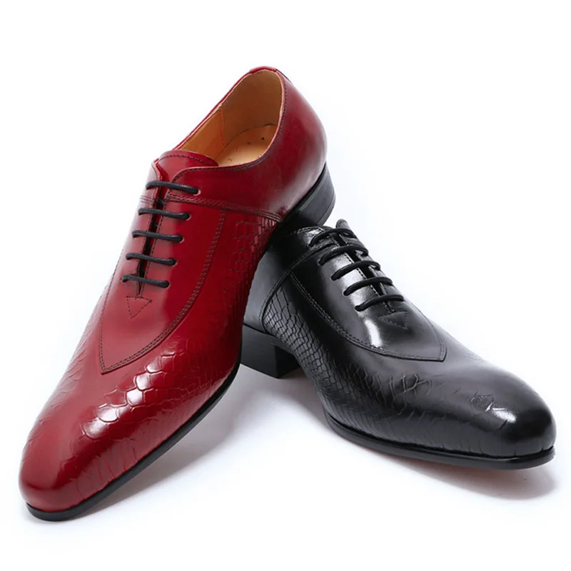 New Genuine Business Leisure Oxford Shoes Men's Formal Dress High Grade Leather Suede Wedding Party Men's Casuals Shoes Loafers