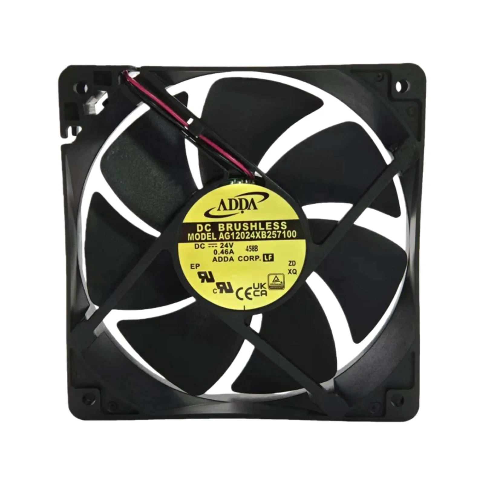 

Новый охлаждающий вентилятор с высоким потоком воздуха для ADDA AG12024XB257100 120x120x25 мм, 24 В постоянного тока, 0,46 А, 5100 об/мин, 235 м3/ч, вентилятор с двумя шарикоподшипниками