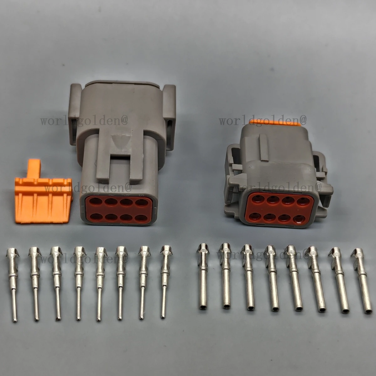 Connector Kit with Terminals DTM06‑8S/DTM04‑8P for Universal Vehicles Auto Wire Harness Spare Parts car connector
