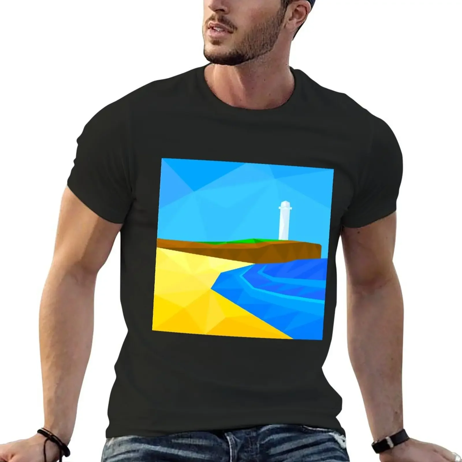 The Lighthouse Wollongong 0006 T-Shirt essential t shirt man clothes graphic t shirt vintage shirts men