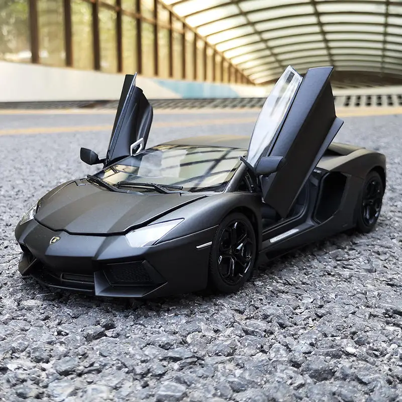 WELLY 1:24 Lamborghini Aventador LP700-4 Alloy Sports Car Model Diecast Metal Racing Car Vehicles Model Simulation Kids Toy Gift