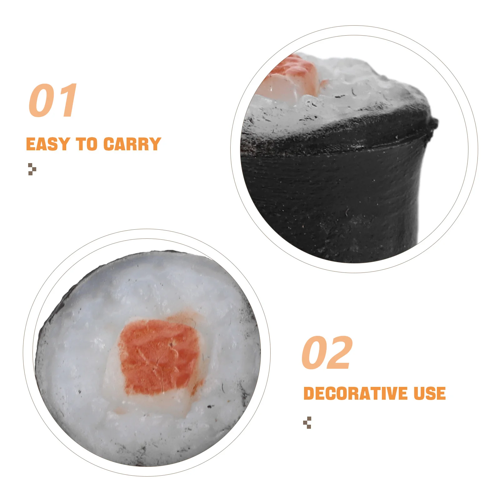 Kit d'artisanat Miniature, 10 pièces, faux aliments réalistes pour enfants et adultes, ensemble de jeu de Style japonais, accessoires de décoration de cuisine, Mini paquet de nourriture