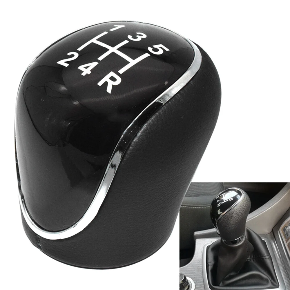 1 Pc 5 6 Speed Gear Head Shift Knob for Ford Focus MK2 MK3 Mondeo MK4 C-MAX S-MAX Kuga Galaxy Transit