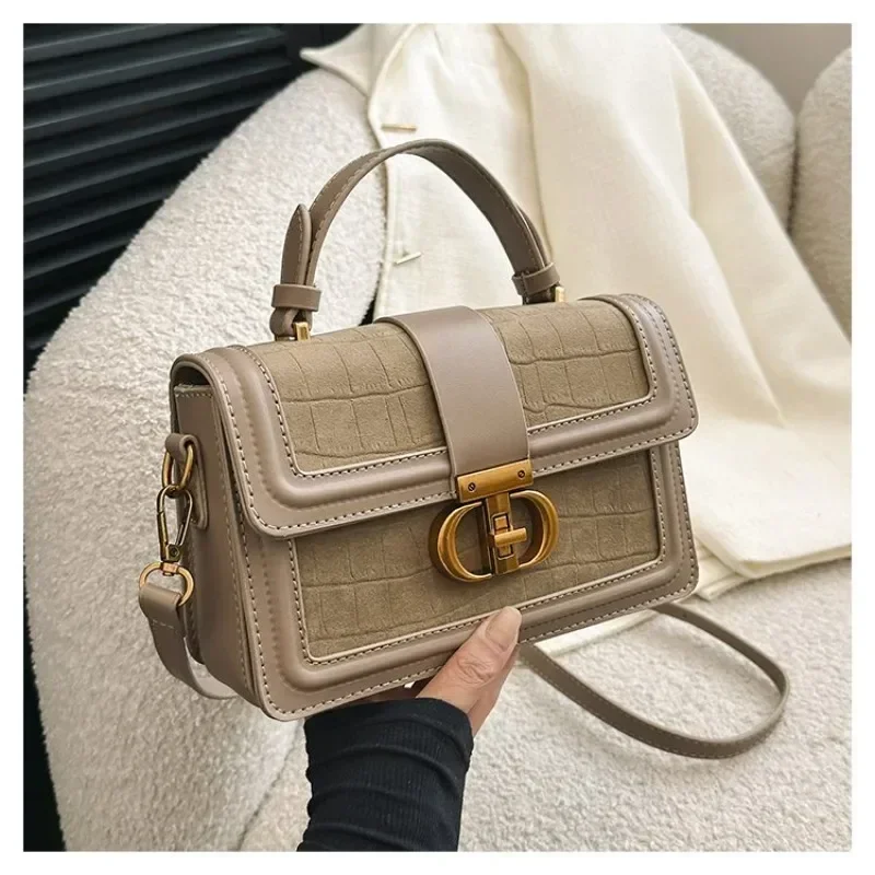 Classic Women's Leather Shoulder Bag Fashion Crossbody Messenger Bag Luxury Brand Designer Tote Handbags For Ladies