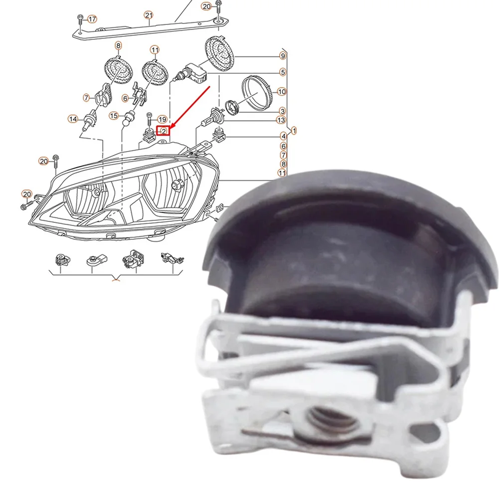 

1 Pcs Car Headlight Compensating Piece Bolt For Golf MK7 For Jetta 7 5G0806305 Automotive Accessories