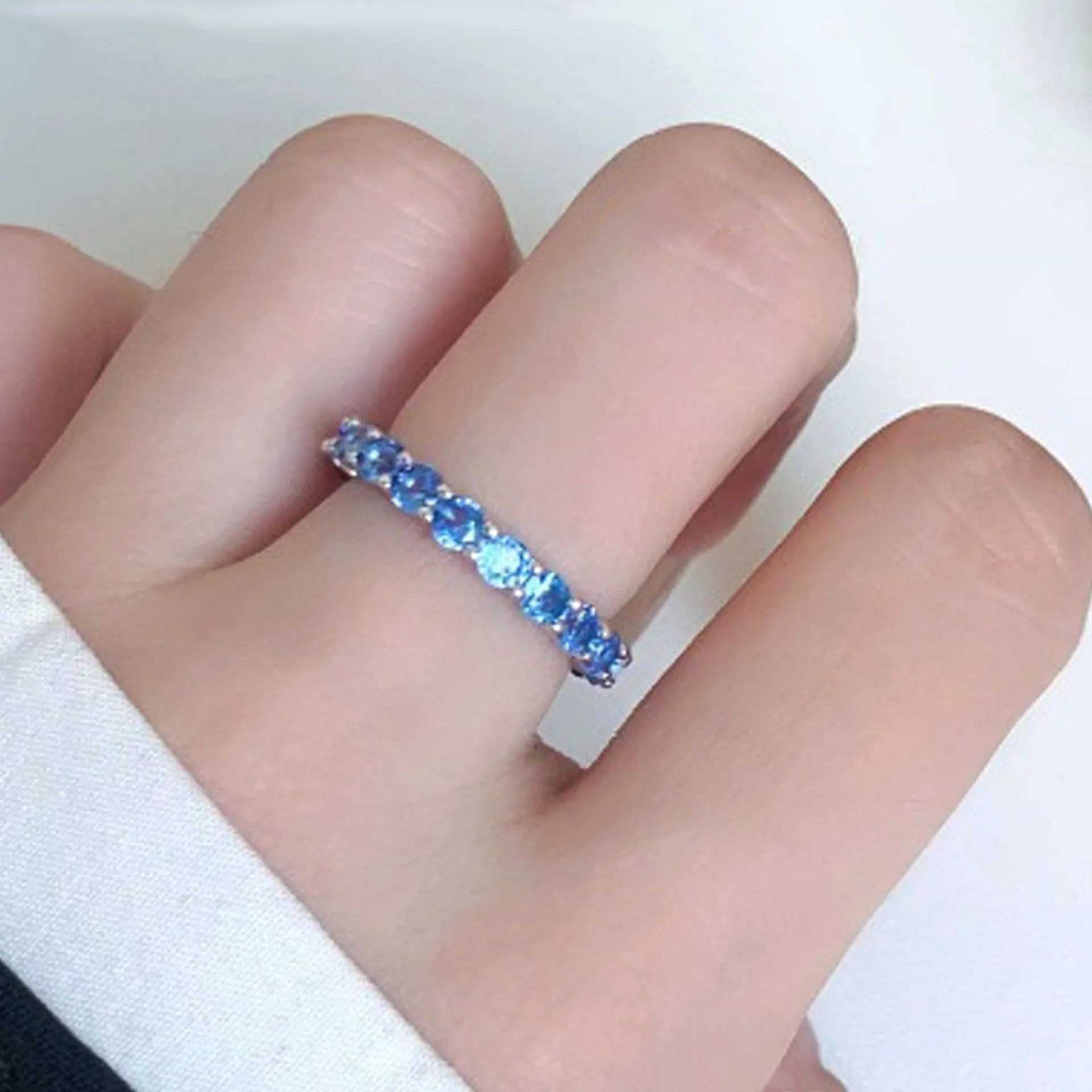 2025 جديد الأصلي اللون كاندي كريستال خاتم غرامة طقم مجوهرات فاخر على شكل قلب قلادة أقراط سوار المرأة هدية رومانسية