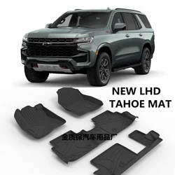 Use for 2023 new Chevrolet TAHOE car carpet  Suburban Tahoe car floor mats Chevrolet Tahoe waterproof floor mats new Tahoe mats