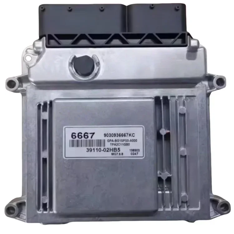 High Quality Car Engine Computer Board ECU Electronic Control Unit 39110-02HB5 3911002HB5 6667 Fit for Hyundai MG7.9.8