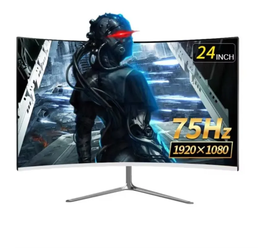 PC Monitor,Curved,1920*1080,23.6 / 24 Inch,LCD Screen,Ips,LED,Desktop