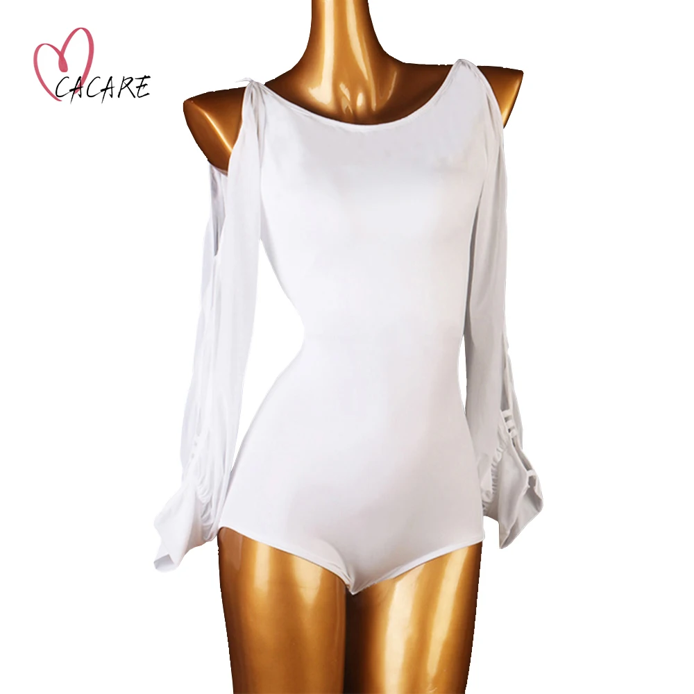 Dance wear Frauen Tops Trikot Bodysuit für Gesellschaft stanz Wettbewerb Kleider Walzer Kleider Standard Flamenco Bühnen kostüm d0914