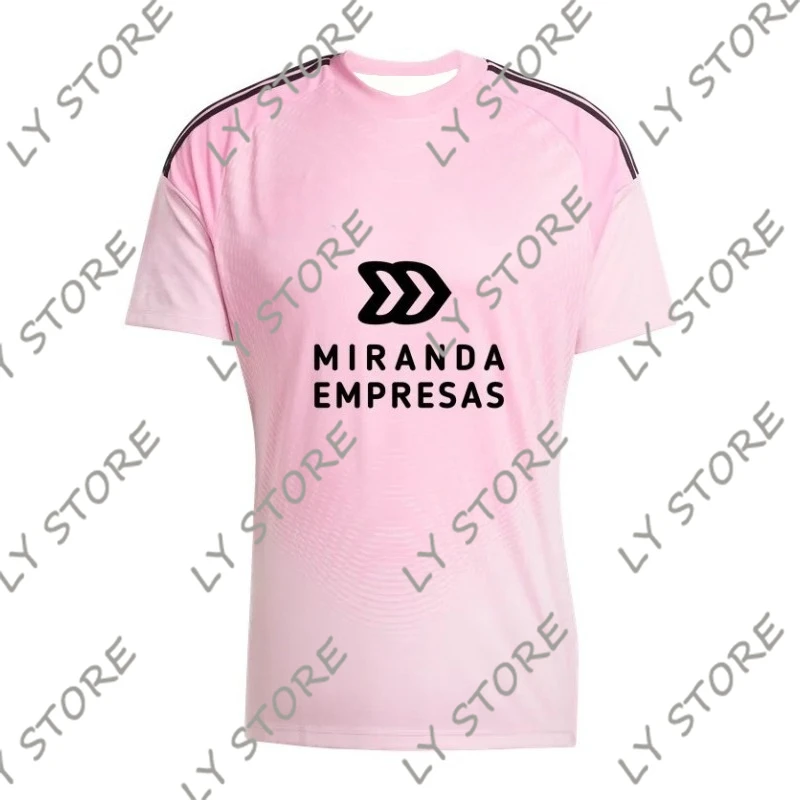 

25-26 Mirandés Home Jersey, Goalkeeper Jersey, Casual Sports Breathable T-Shirt, Suitable for Adults and Children
