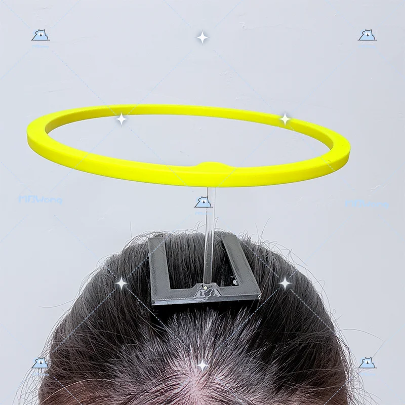 Anime Angel Devil Cosplay Prop Angel Devil Cosplay Halo EnjeruTenshi no Akuma Role Play Headwear For Hallowmas Party Adult Props