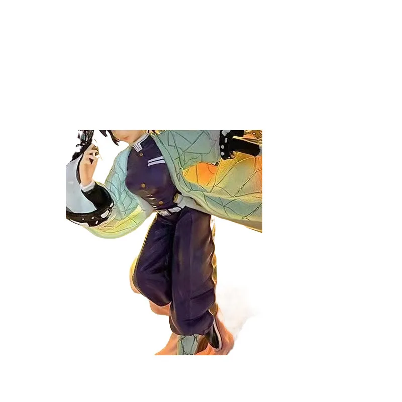 鬼滅の刃 胡蝶しのぶ ガレージキット 発光屋根 高品質二次アニメーション装飾品 コレクタブルアクションフィギュア