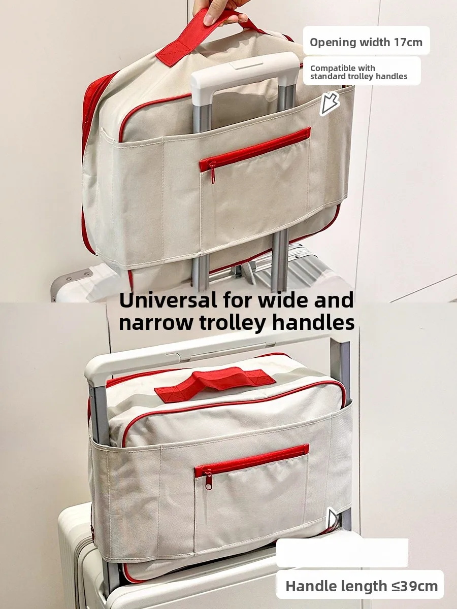 

Дорожная сумка легкая, с широкой выдвижной ручкой, водонепроницаемая, из ткани Оксфорд, без фирменного бренда