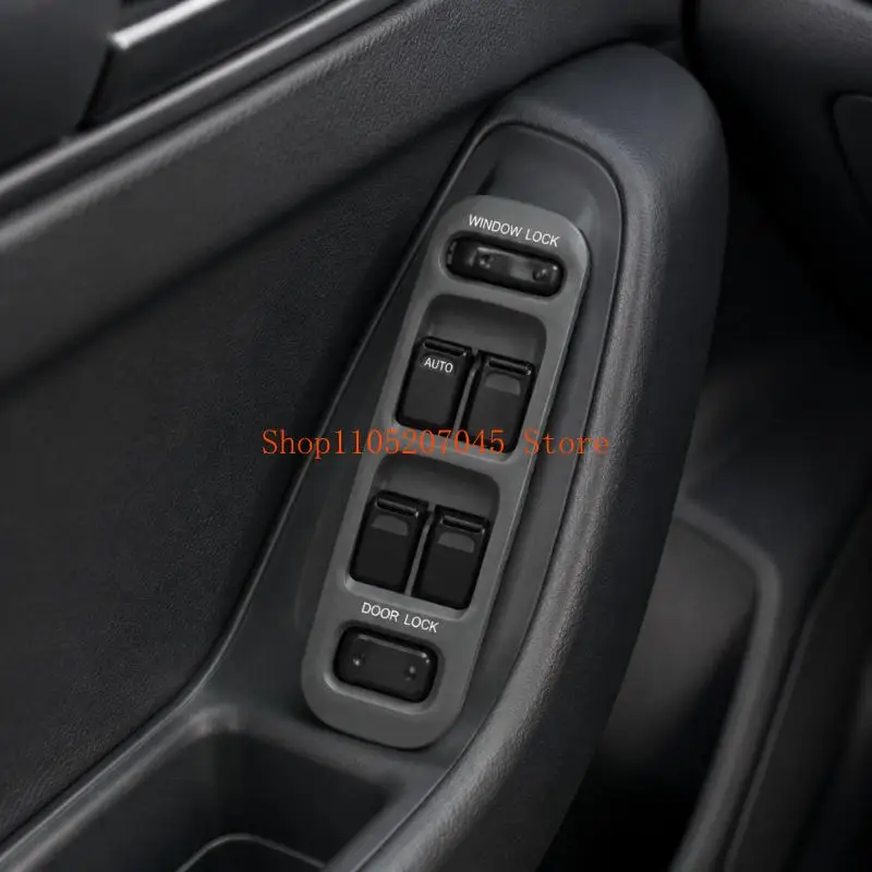 37cd Driver-Side Electric Window Switches Assembly, Part 3799065D10T01, with Four Window Keys and Clearly Labeled
