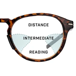 1.56 1.61 1.67 1.74 Clear Free Form Progressive Lenses With Anti Reflective Coating For Customizing Prescription