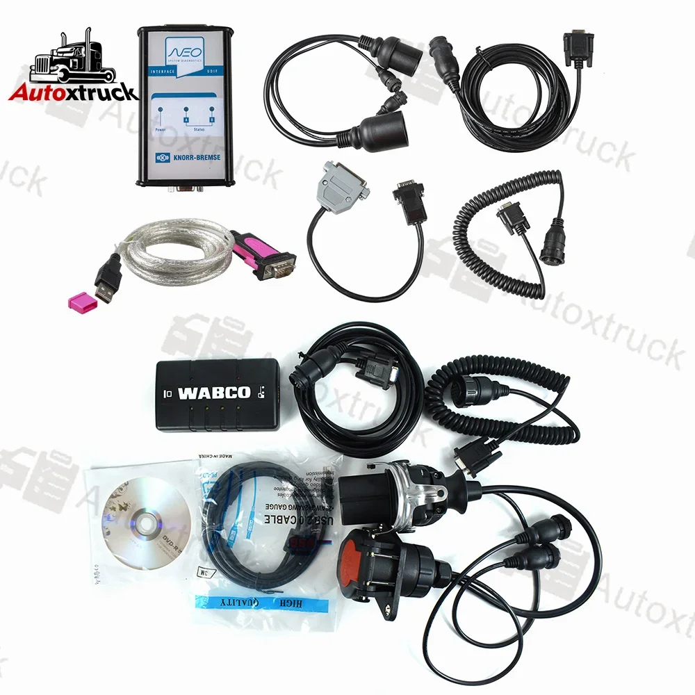 

For KNORR Diagnostic Kit NEO UDIF Knorr Interface with New software Truck trailer brake Diagnostic Tool