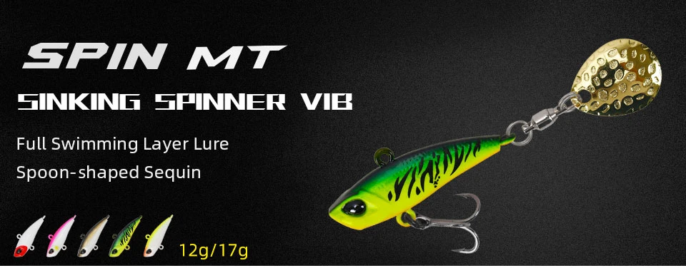 TSURINOYA Metall VIB Harter Angelköder ARES-A Sinkendes Wasser Eis Jig Köder Wobbler 5g 7g 10g 15g Winter Vibration Jigging Swimbait – Detail 1