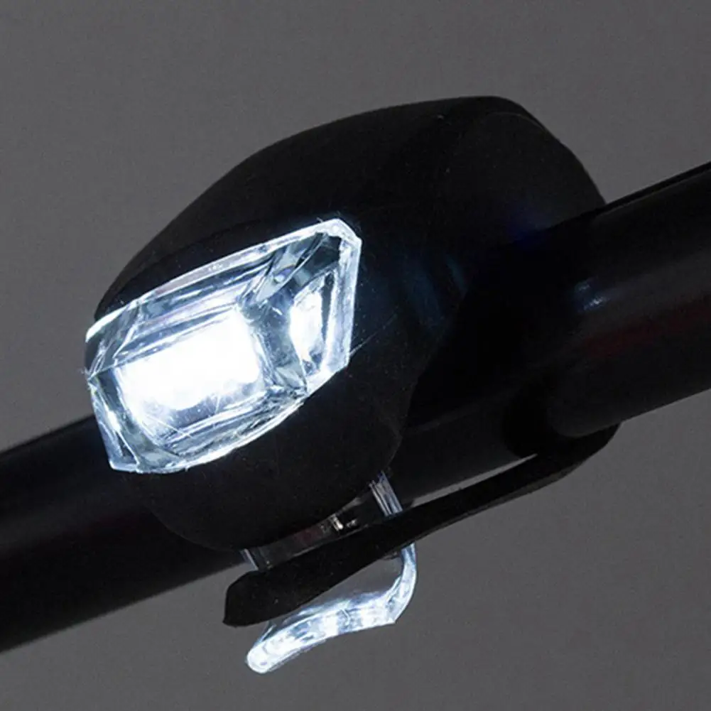 LED Silicone Bright Waterproof for Exercise Rechargeable Bicycle Headlight Bicycle Front Headlight High for Exercise