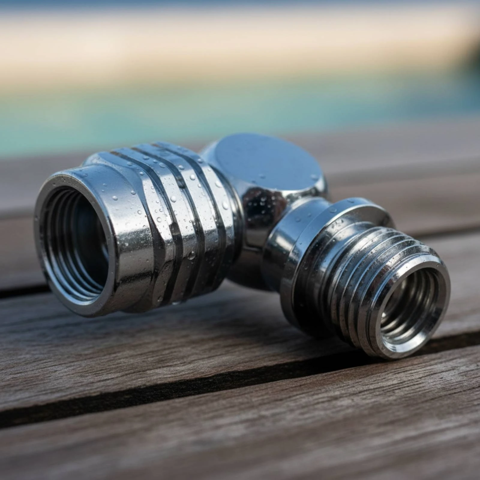 

Intermediate Pressure Hose Swivel Anti-Kink Design Dive Regulator Swivel Diving Gear Prevents Mouth Pull for Underwater
