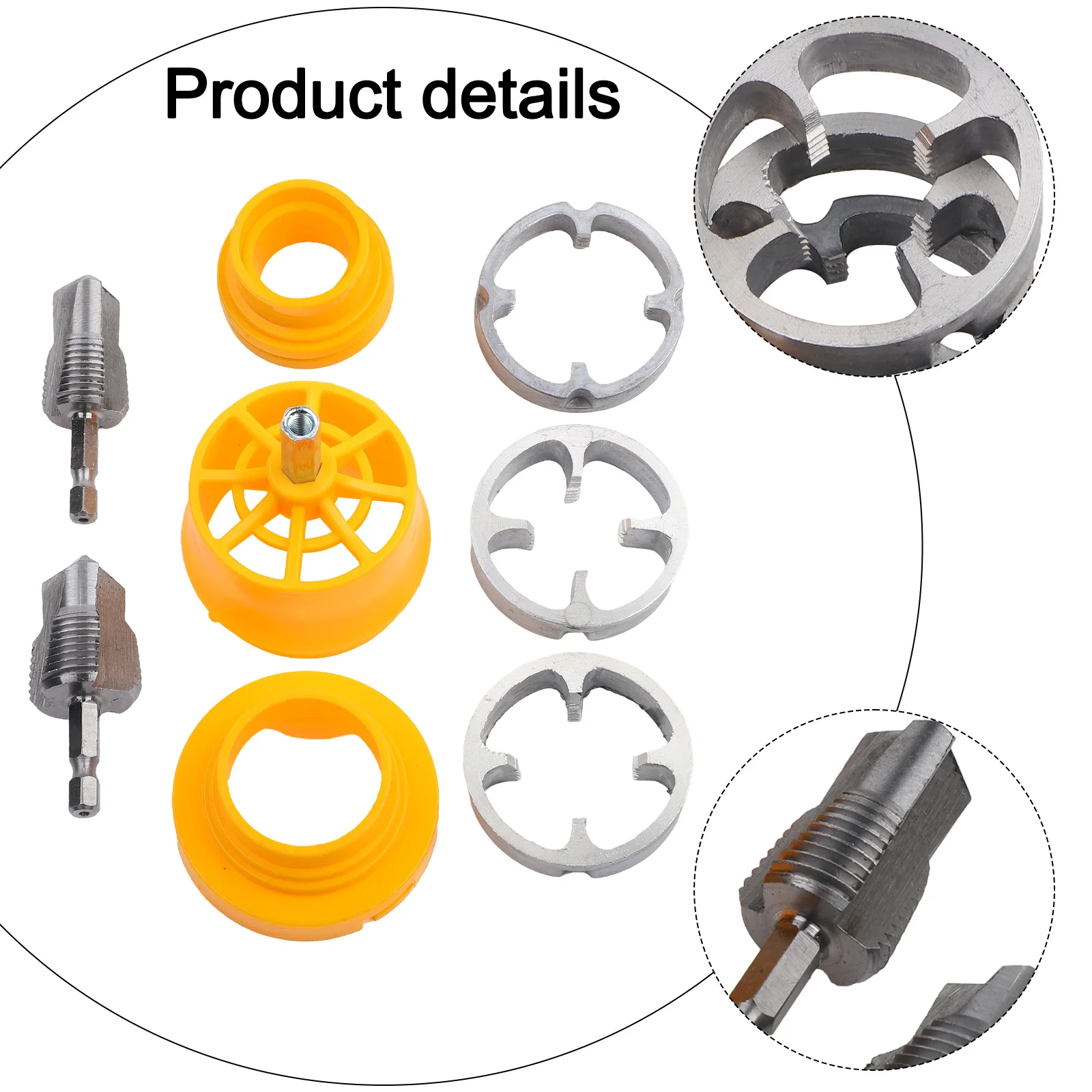

For Electric Drill Drill Bit Set PPR Electric Drill Bit 20 Drill Bit Easy To Use Pipe Threader Stepped Drill Bit